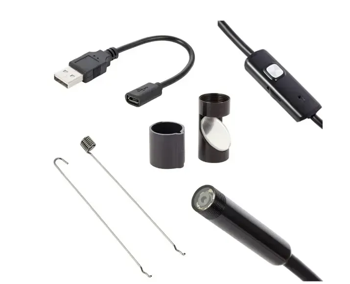 Камера Ендоскоп Android та PC Endoscope, гнучка USB-камера (100P) 5 м