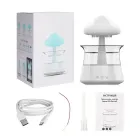 Атмосферний ультразвуковий зволожувач повітря гриб Rainfall з ефектом дощу. Нічник зволожувач повітря Doctor-101 з підсвіткою