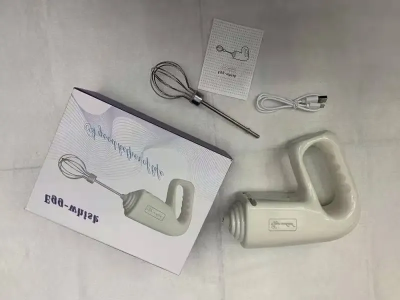 Міксер ручний для яєць UKC Egg-Whisk з трьома швидкостями 20Вт