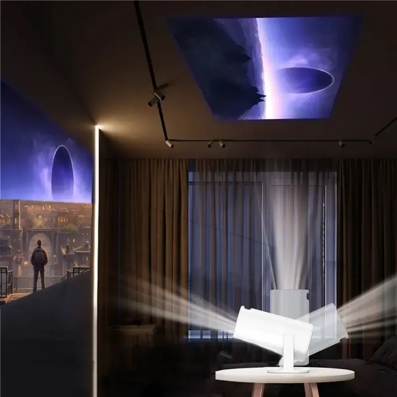 Проектор з іграми та джойстиками Android 11+карта microSD 64gb (M300 MAX/HY300)