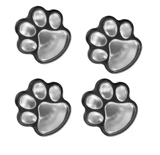 Світильник Solar Paw Print Lights на сонячній батареї 4 шт