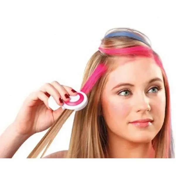 Кольорові крейди для фарбування волосся Hot Huez 4 кольори