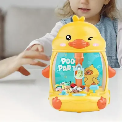 Дитячий ігровий автомат з краном та іграшками "Курча"