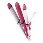 Потрійна плойка для волосся Gemei GM 1956 дисплеєм