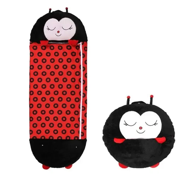 Єдиноріг Дитячий спальний мішок на блискавці 3 в 1 іграшка подушка спальник та вбудована подушка