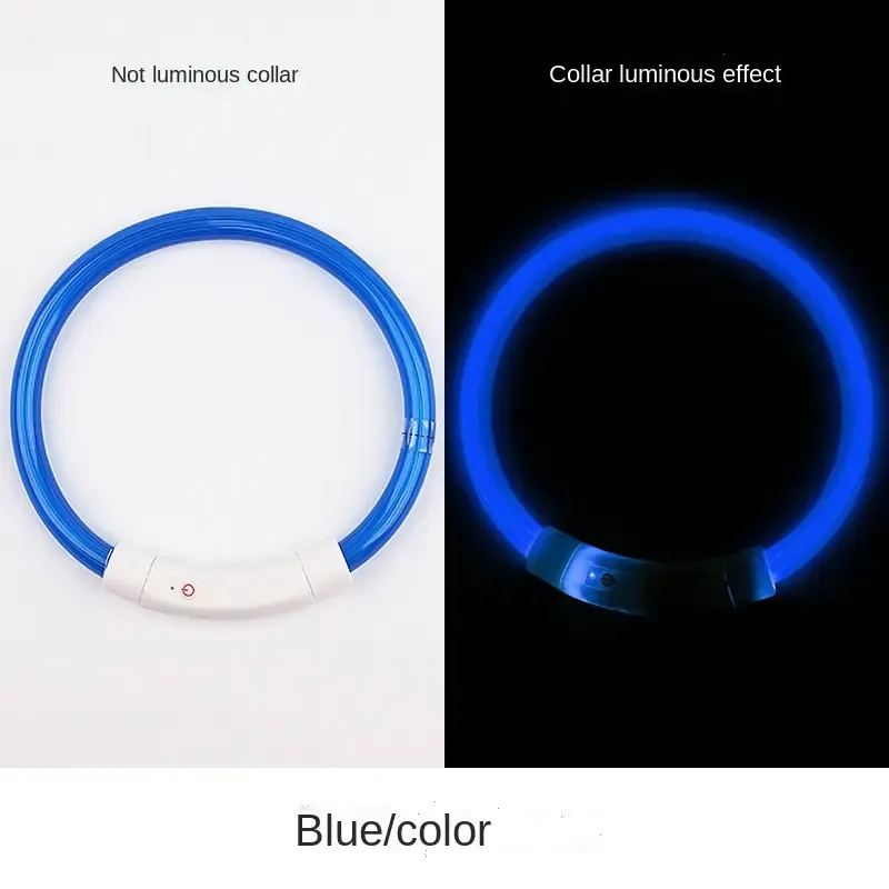 Нашийник світлодіодний для собак Нашийник для тварин, що світиться 50см