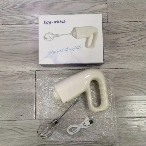 Міксер ручний для яєць UKC Egg-Whisk з трьома швидкостями 20Вт