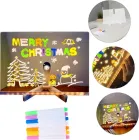 Світлодіодна дошка планер Led для нотаток малювання маркером календар usb світильник 3D