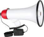 Мегафон гучномовець, ручний рупор з диктофоном та сиреною MEGAPHONE ER-55 12v