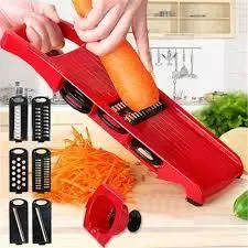 Овочерізка, тертка Mandoline Slicer 6 in 1 c контейнером, слайсер, тертка