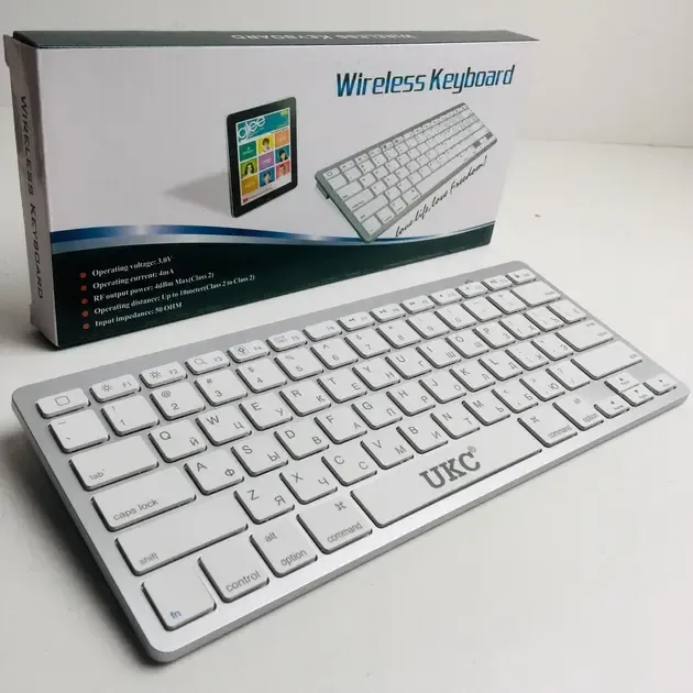 Бездротова Bluetooth клавіатура Wireless Keyboard X5