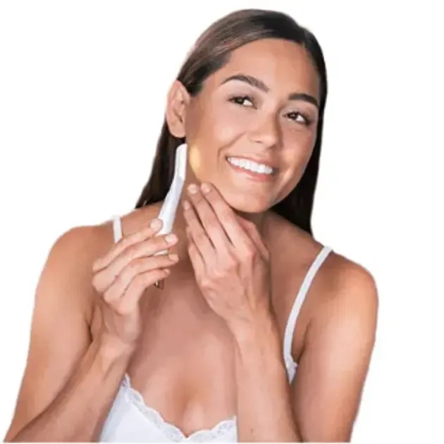 Тример-епілятор жіночий Flawless Dermaplane Glo, епілятор для інтимних зон