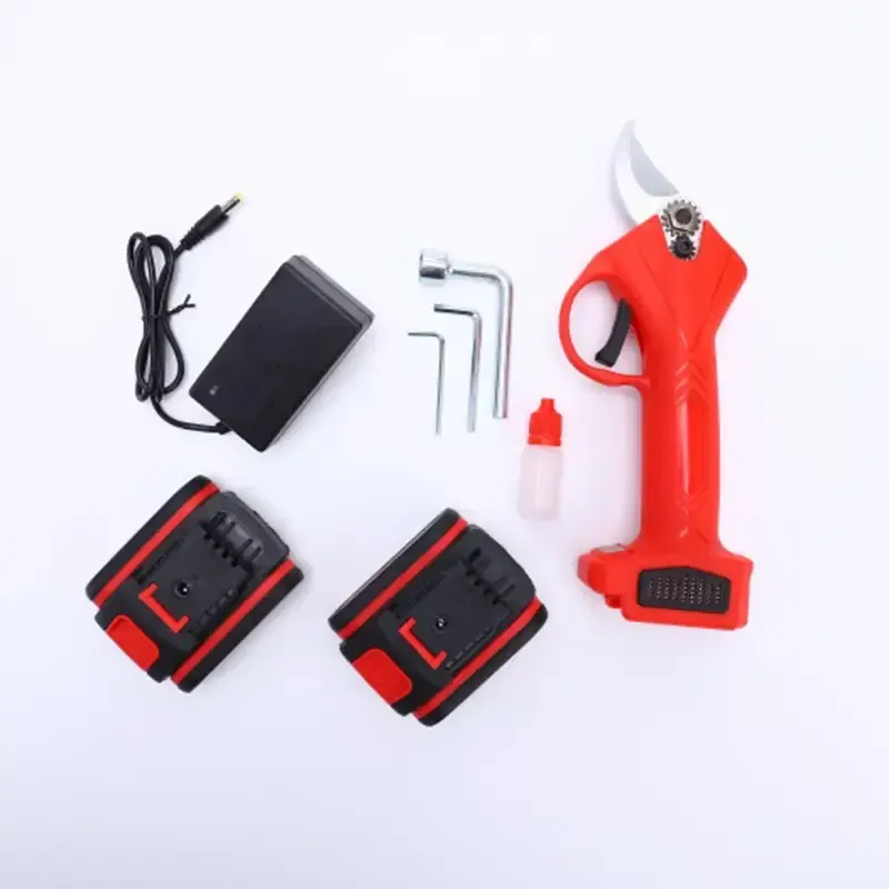 Cекатор у валізі з 2 акумуляторами Secateur 48 В Електричні ножиці