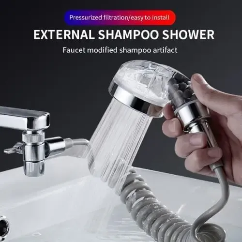 Душова система на умивальник із турмаліном Modified Faucet With external Shower