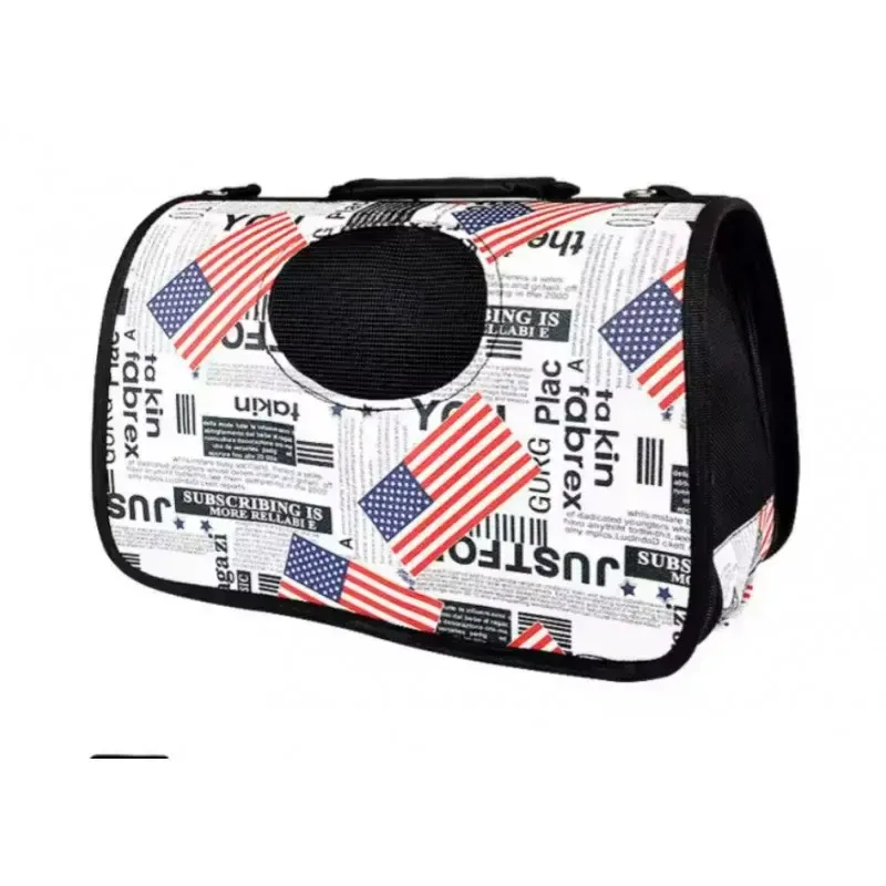 Сумка-переноска For Friends для собак White paws 42?25 M Тропік