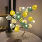 Лампа LED настільна "Дерево кольорові кулі" SFK-28 24 LED тепле світло 220V