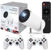 Проектор з іграми та джойстиками Android 11+карта microSD 64gb (M300 MAX/HY300)