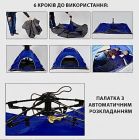 Намет автоматичний Камуфляж 6-місний