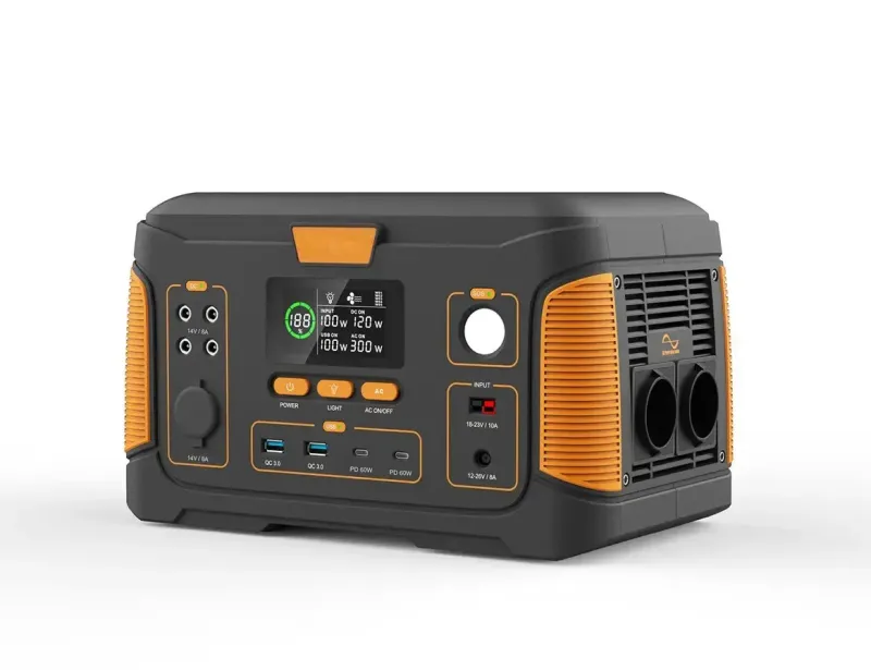 Портативна електоростанція WX1438, 650W (171 000 мАг), USB, Type-C, DC, 2 розетки, ліхтар