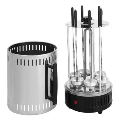 Електрошашличниця Domotec Bbq шашличниця Domotec MS-7781 1000W