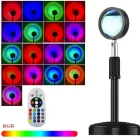 Sunset Lamp RGB 16 кольорів - проекційний світильник заходу сонця, світанку з пультом
