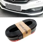 Універсальна гумова губа на бампер Samurai (молдинг на передній бампер на його нижню частину) Карбон