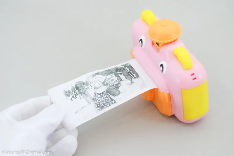 Фотоапарат дитячий акумуляторний для фото- та відео Full HD/камера миттєвого друку