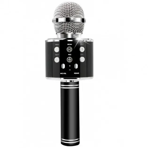 Бездротовий караоке мікрофон WS-858, блютуз колонка