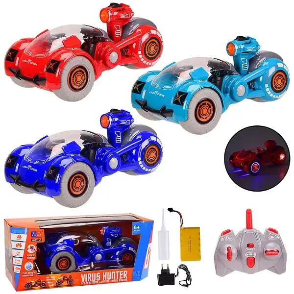 Радіокерований мотоцикл із дезінфектором Virus HUNTER