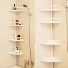 Кутова полиця для ванної кімнати Multi Corner Shelf, металева
