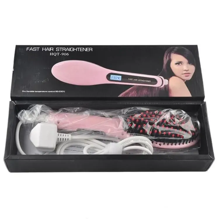 Електричний гребінець-випрямляч Fast Hair Straightener HQT-906