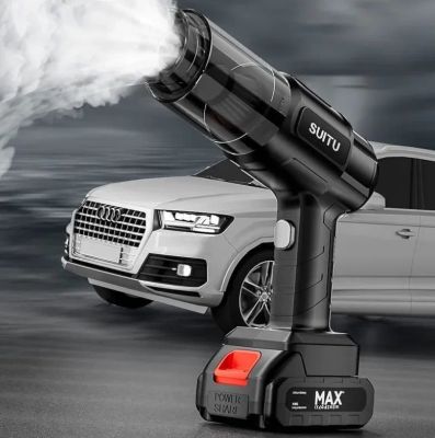 Автомобільний пилосос портативний бездротовий акумуляторний 2АКБ Dust collector RD-1821