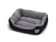 Лежанка - пуф для котів та собак Чорна S(40*25)