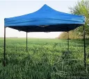 Намет Розсувний посилений 3х 2 чорний каркас синій