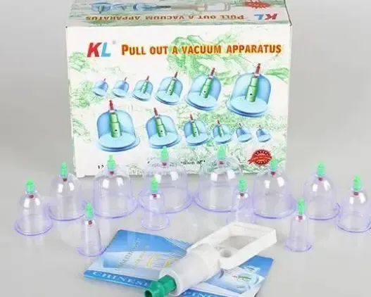 Вакуумні банки 12 штук у комплекті антицелюлітні