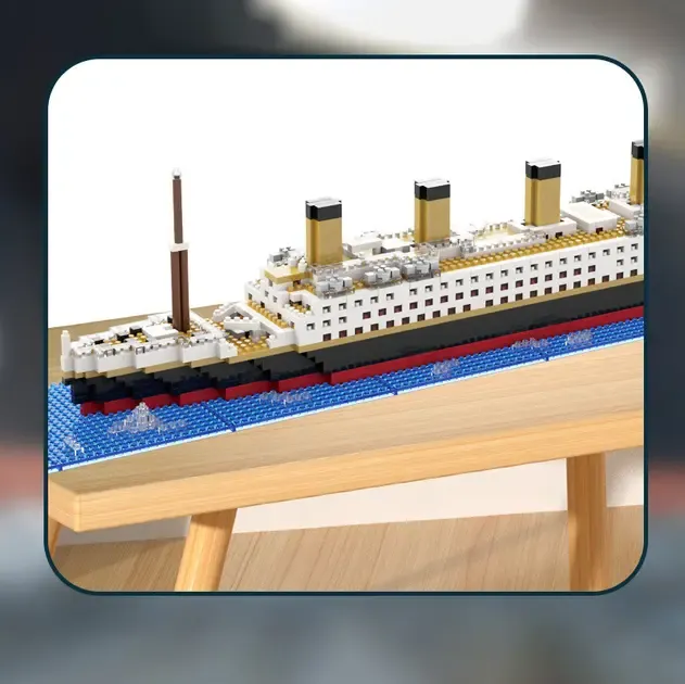 Конструктор корабель Titanic (1878 деталей)