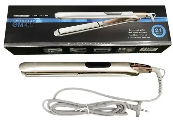 Праска випрямляч для волосся Gemei GM 407