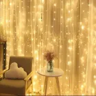 Гірлянда водоспад 320-400L 3X3М із заглуш. (10Х32ЛАМП) теплий RD-7152