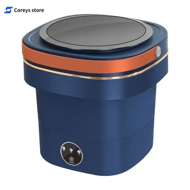 Портативна потужна складна пральна машина на 8 л