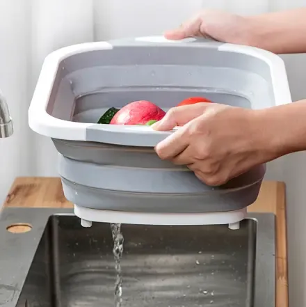 Обробна дошка 2 в 1 Chopper Дошка-миска, дошка контейнер, силіконова дошка