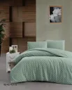 Зелений Тепла постільна білизна / байкова євро розміру фланель 100%-бавовна Туреччина Cotton Collection