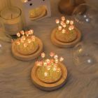 Світильник-нічник тюльпан у скляній кулі