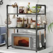 Універсальна полиця-стелаж для мікрохвильової печі 48х26х71 см YH-6616-2