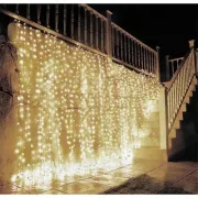Гірлянда водоспад 320-400L 3X3М із заглуш. (10Х32ЛАМП) теплий RD-7152