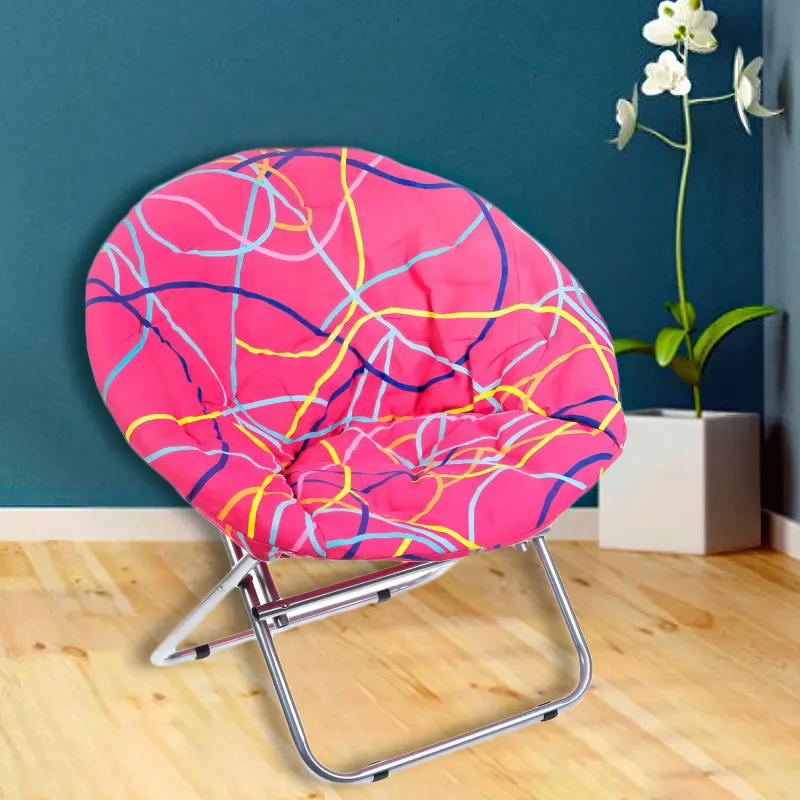 Складаний туристичний похідний стілець зі спинкою XY-8013 Крісло складане для кемпінгу