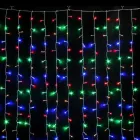 Новорічні гірлянди. Гірлянда водоспад 320-400L 3x3м (10х32 Ламп) Мікс (7149)