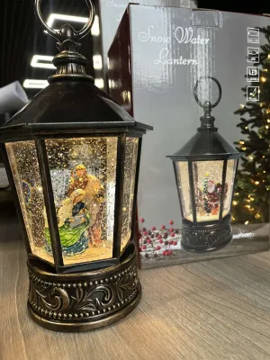 Різдвяна ніч Музичний новорічний ліхтар XMAS WDL 24077A