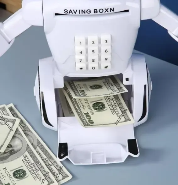 Банкомат музичний робот скарбничка Saving boxn