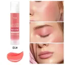 Кремовий мультитаскер TUZ 3 в 1, мультифункціональний блашер-крем: рум'яна, помада, тіні