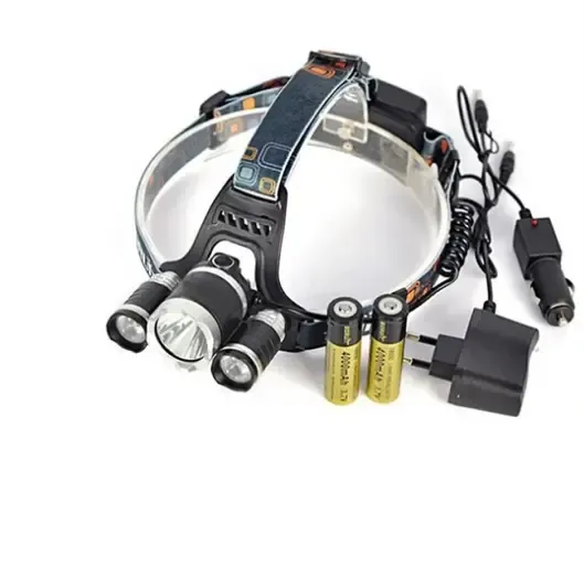 Потужний налобний світлодіодний ліхтарик 3 в 1 RJ-3000, налобний ліхтар, світлодіодний ліхтар